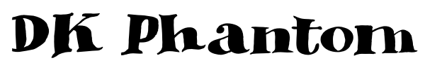 DK Phantom Peach font preview